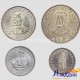 Набор из 4 монет Парагвай