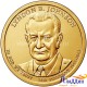 Монета 1 доллар Линдон Джонсон 36-ой президент США . 2015 год