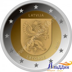 2 евро. Историческая область Латгале