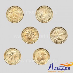 Набор монет Армения. Листья деревьев