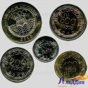 Набор монет Колумбия. Животные