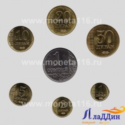 Набор монет Таджикистана