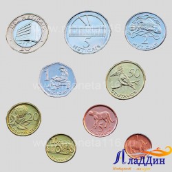 Набор монет Мозамбик
