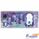 Банкнота 10 долларов Канада. Пластик