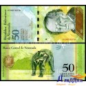Банкнота 50 боливар Венесуэла