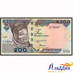 Банкнота Нигерия 200 найра